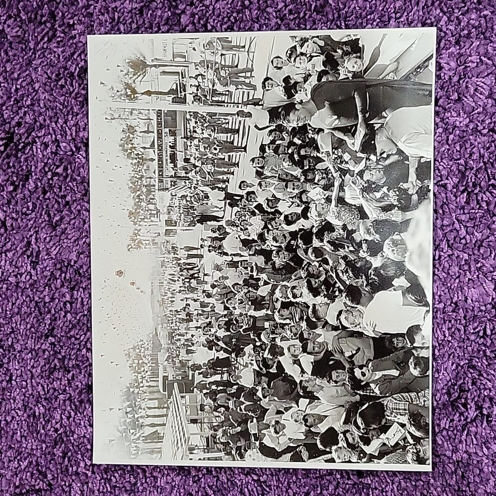 Rare Vintage The Adventures Of Superman Publicity Fair Grounds 11x14 Black White